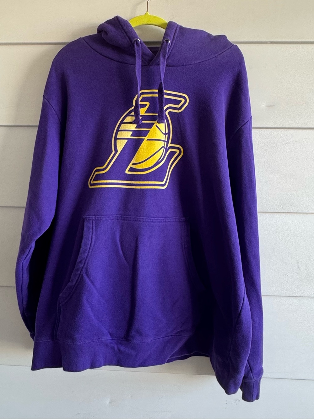 Los Angeles Lakers Purple & Gold Hoodie 2X